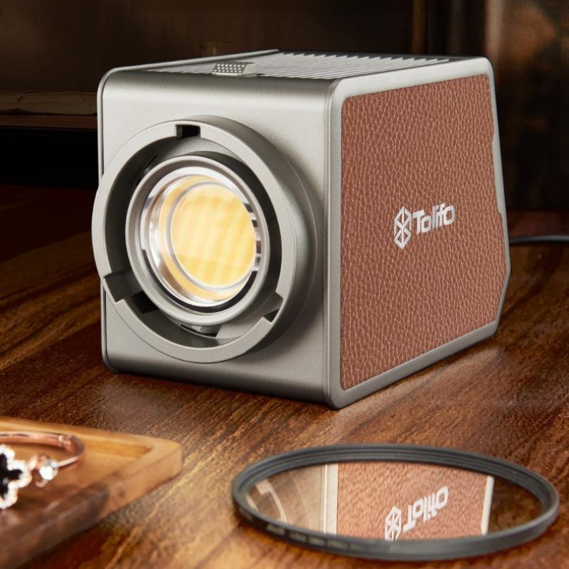 Photography Mobile Lighting - 携帯用撮影ライト、スマートフォン用リモコン、ライブ配信用、100W、屋外撮影用、COBソフトライト。
