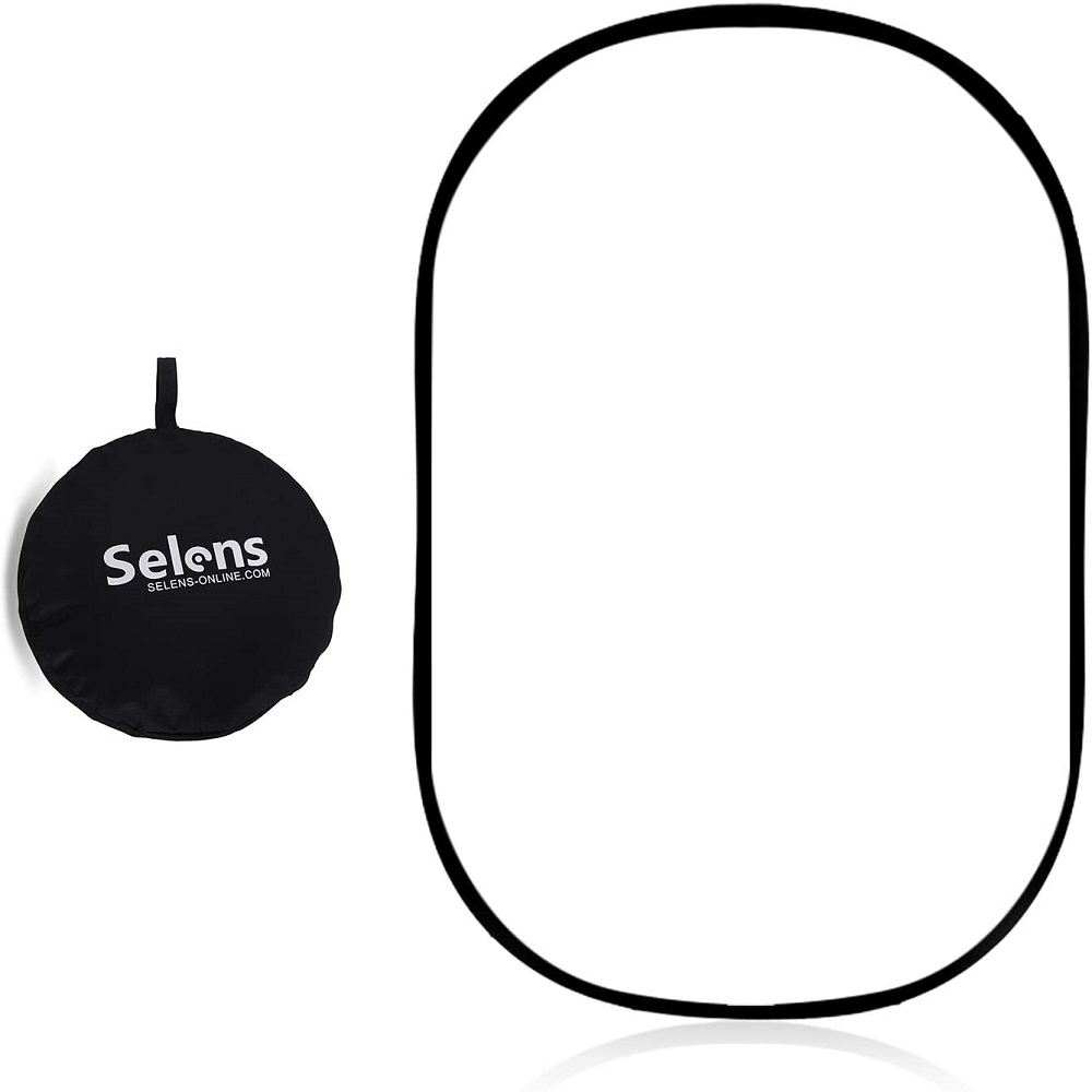 Photography Lighting Meter - Selens ホワイトディフューザー 折りたたみ式ライトディフューザー 光拡散パネル リフレクター プロダクションビデオスタジオ