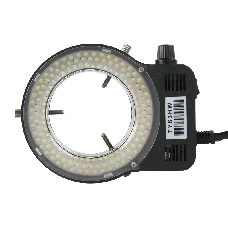 Photography Lighting Description - 調整可能な 144 LED リングライト照明ランプ産業用ステレオ三眼顕微鏡ビデオカメラレンズ拡大鏡 110V 220V