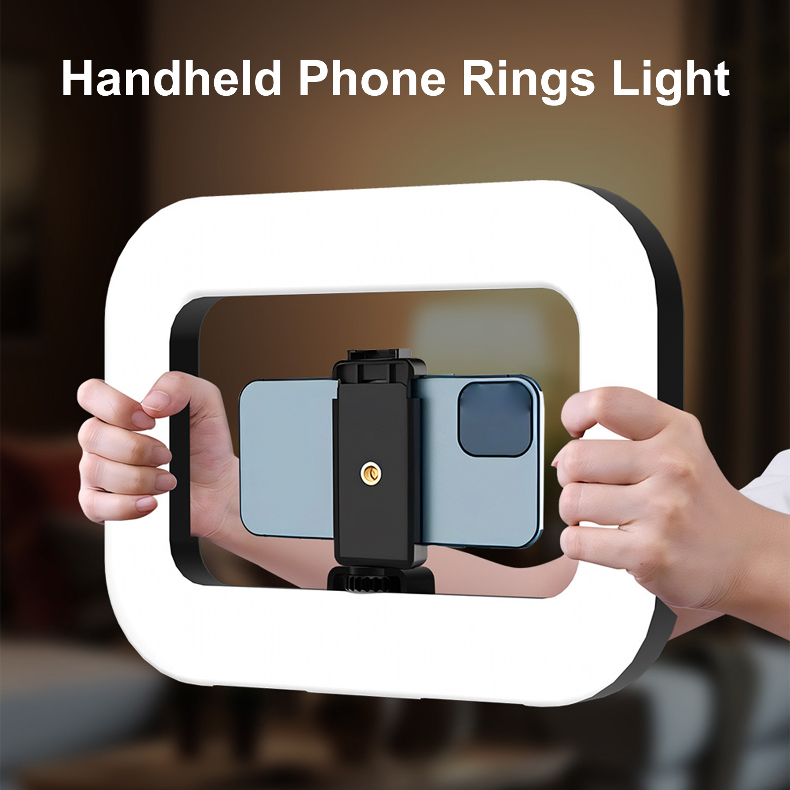 充電式携帯電話ライト、ハンドヘルドフォンスタビライザー（スマ - Photography Lighting Handheld のレビューと価格