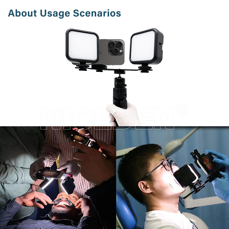 Niceden デンタルポータブルフラッシュライト写真撮影機 - Photography Lighting Handheld のレビューと価格