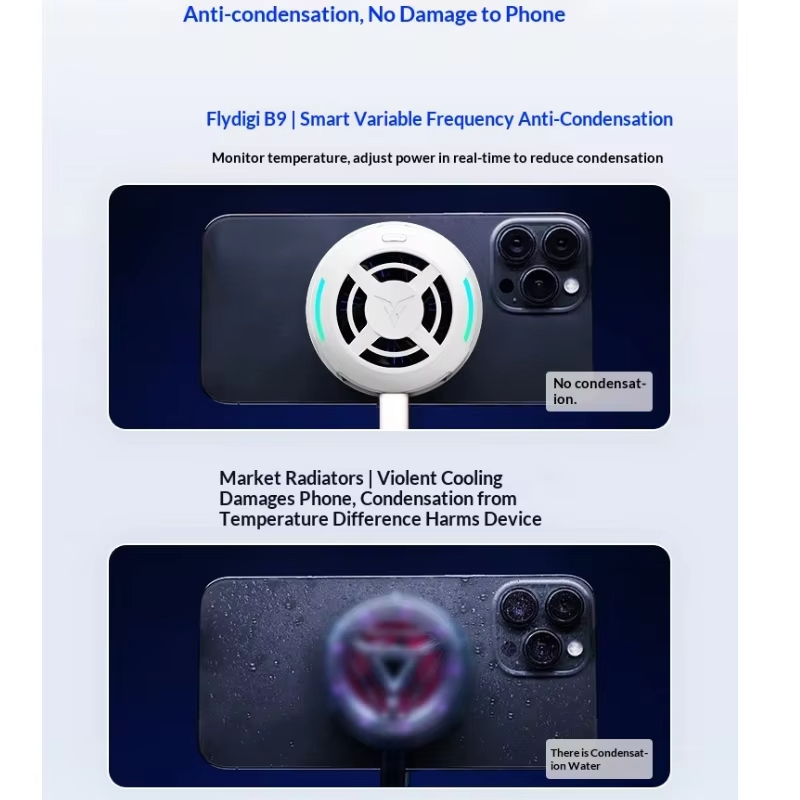 Flydigi B9 磁気半導体式スマホクーラー 超軽量75 - Photography Lighting Game のレビューと価格