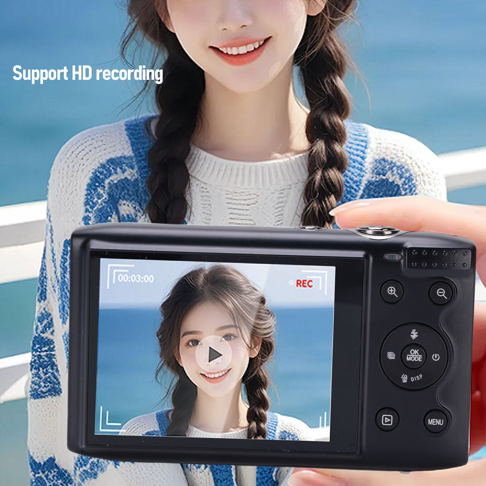 5Kデジタルカメラ 72MP 16倍ズーム ポータブル 2. - Photography Lighting For Beginners のレビューと価格