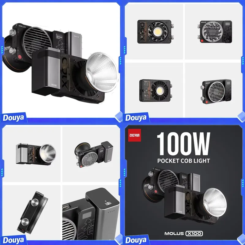 ZHIYUN Molus X100 100W COB LED - Photography Lighting Handheld のレビューと価格