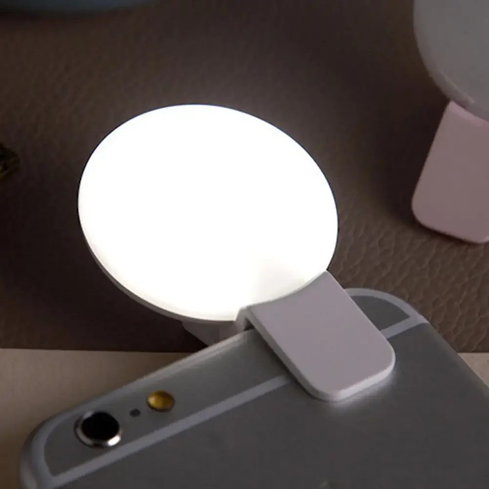 携帯電話 LED Selfie リングライトポータブルミニ耐 - Photography Mobile Lighting のレビューと価格