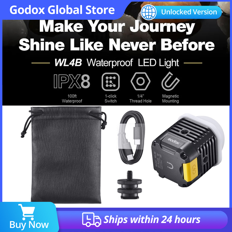 Godox WL4B 5600K防水LEDライト（モバイルア - Photography Mobile Lighting のレビューと価格